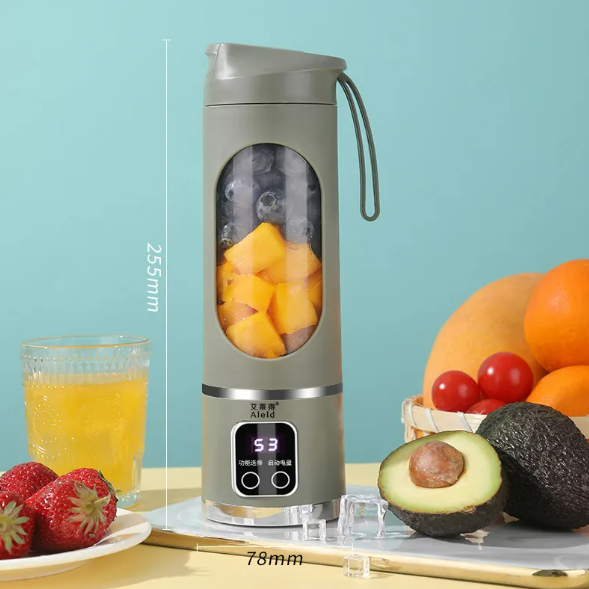 Travel-Sized Smoothie Mixer Bottle