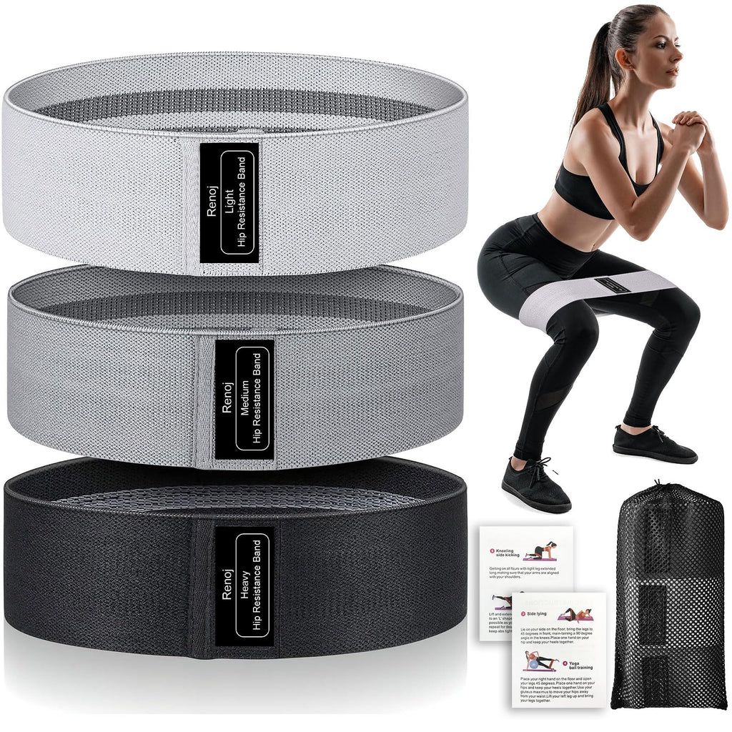 Renoj FlexFit Resistance Bands: 3-Level Set