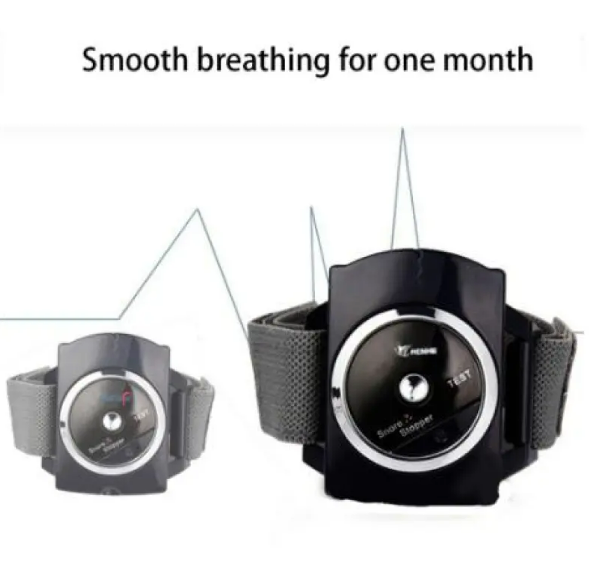 Snore-Reduction Biosensor Wristband