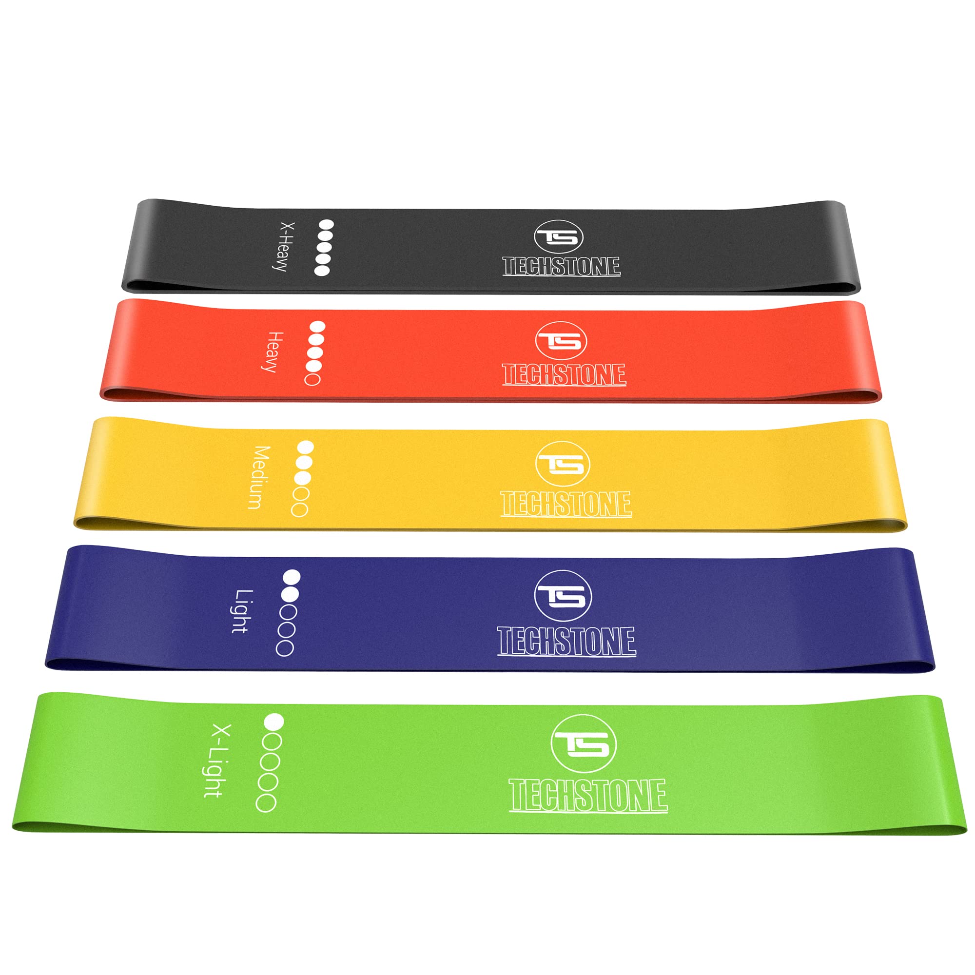 ElasticPro Home Gym Resistance Bands, 5-Pack
