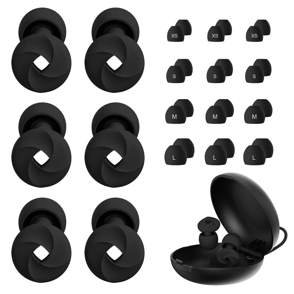 SilentNight Ear Plugs 24-33dB - Multi-Use Noise Reduction