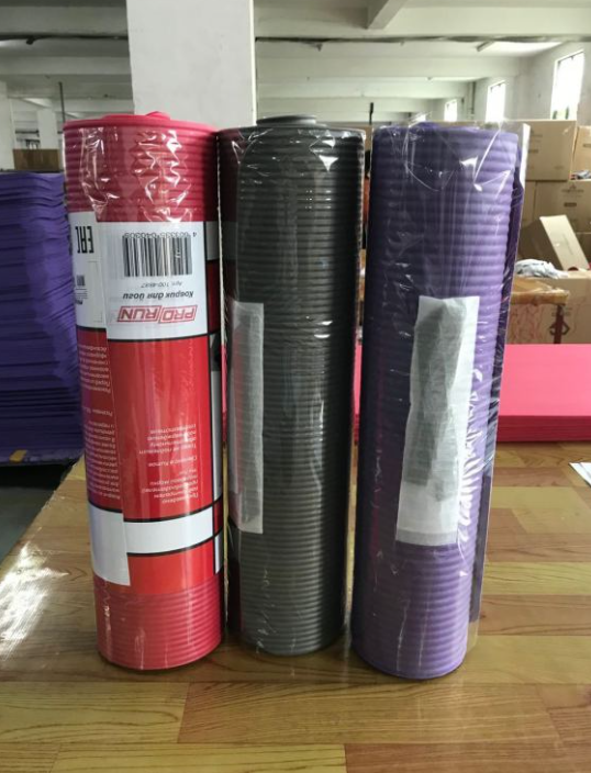 NBR Stripe Grip Yoga Mat