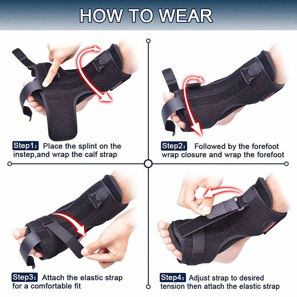 Adjustable Plantar Fasciitis Night Brace
