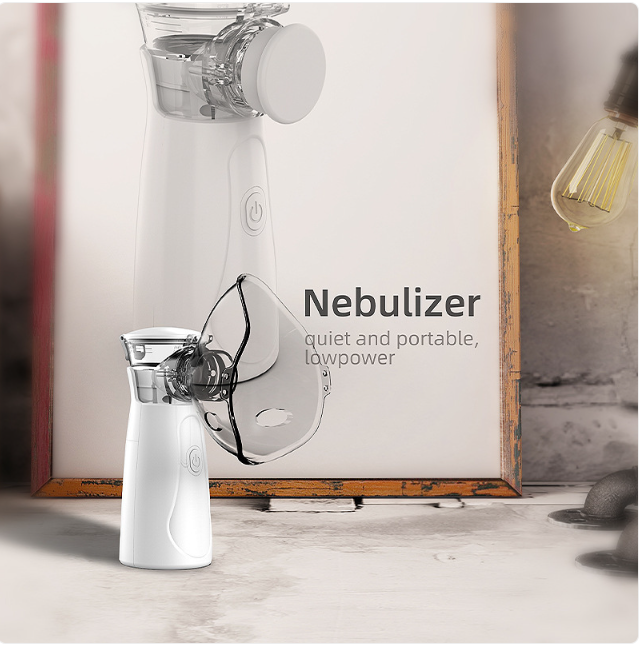 Compact Ultrasonic Handheld Nebulizer