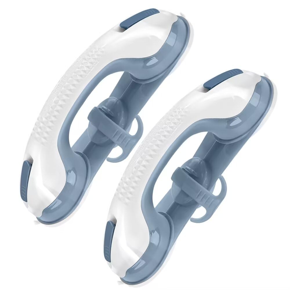 2-Pack Suction Shower Handles for Safety