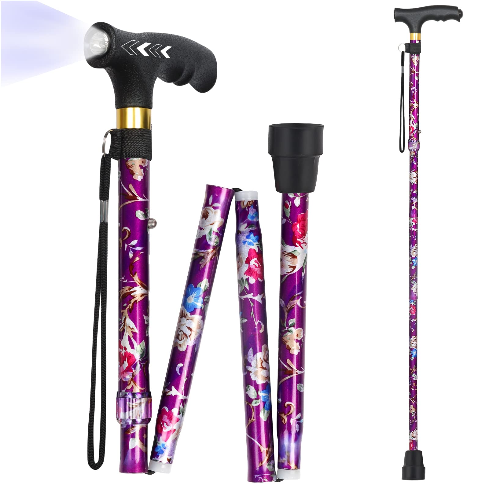 Luminous Path LED Walking Cane